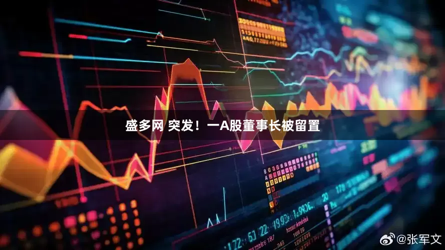 盛多网 突发！一A股董事长被留置